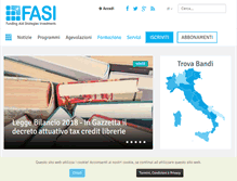 Tablet Screenshot of fasi.biz